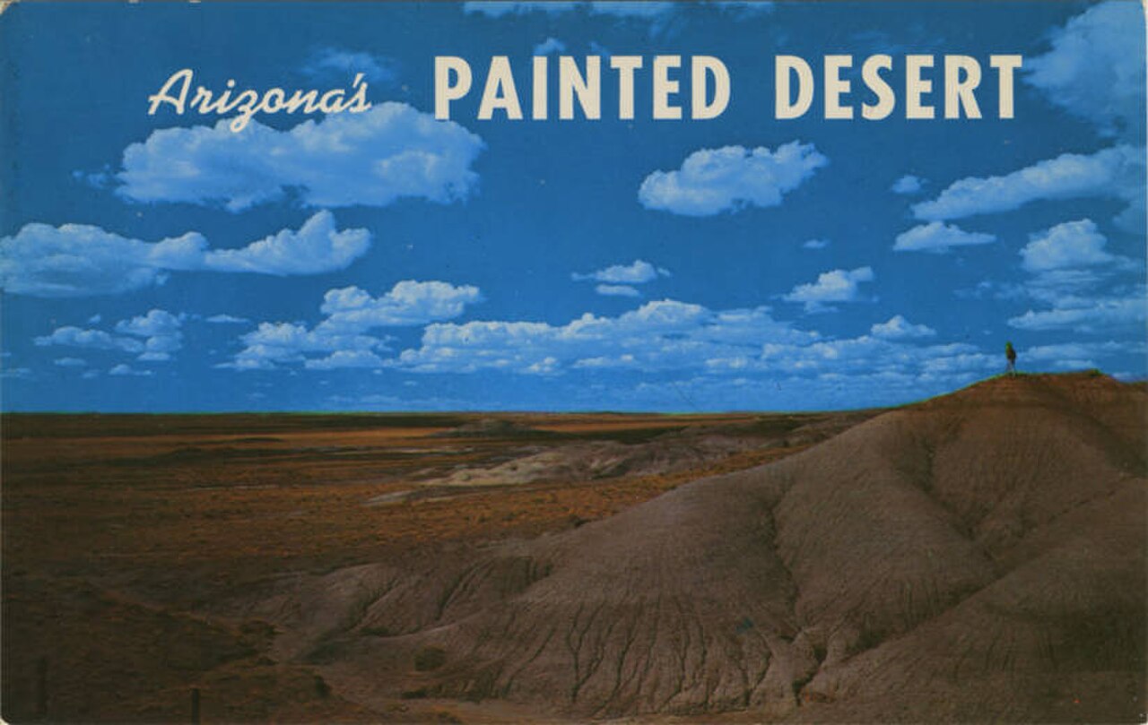 Desert road in Arizona — arid climate
